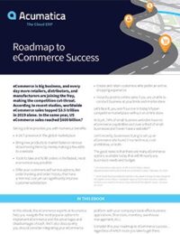Roadmap to eCommerce Success