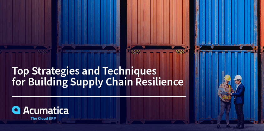Top Strategies and Techniques for Building Supply Chain Resilience