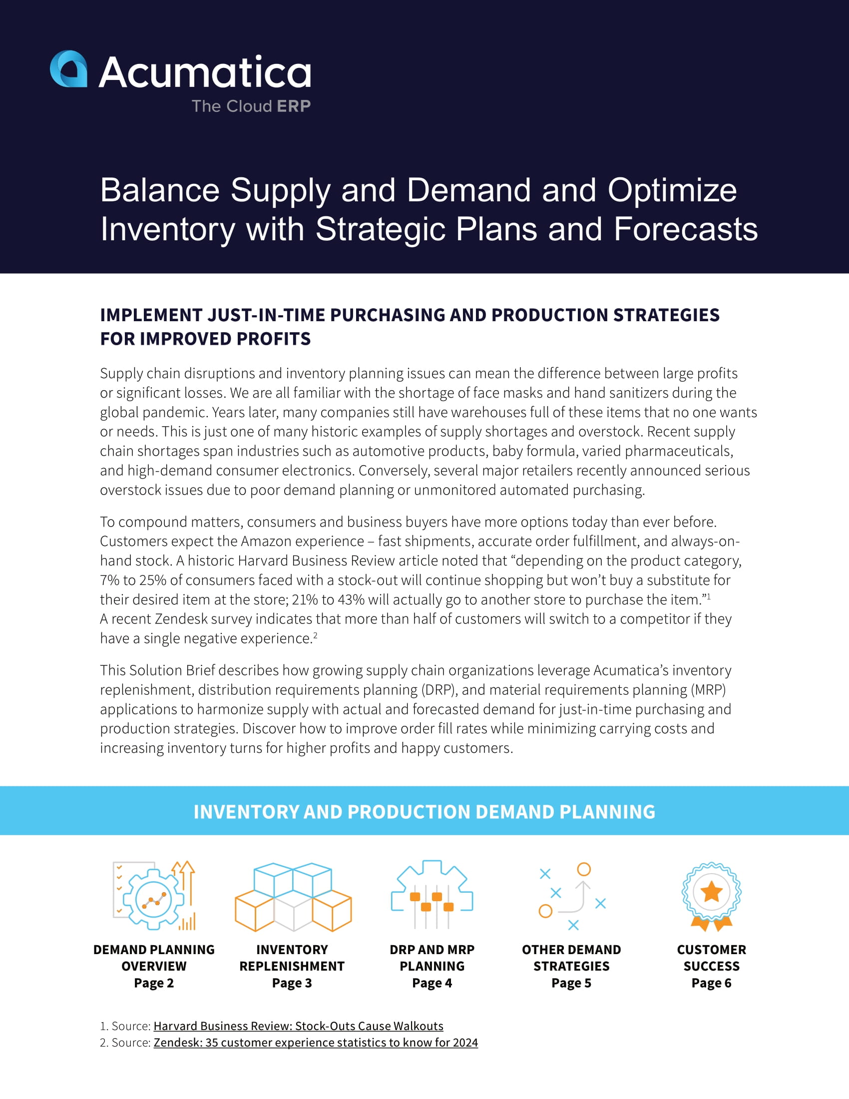 Balance Supply Demand Optimize Inventory