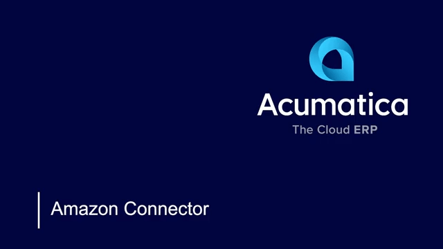 Watch Amazon Connector Video