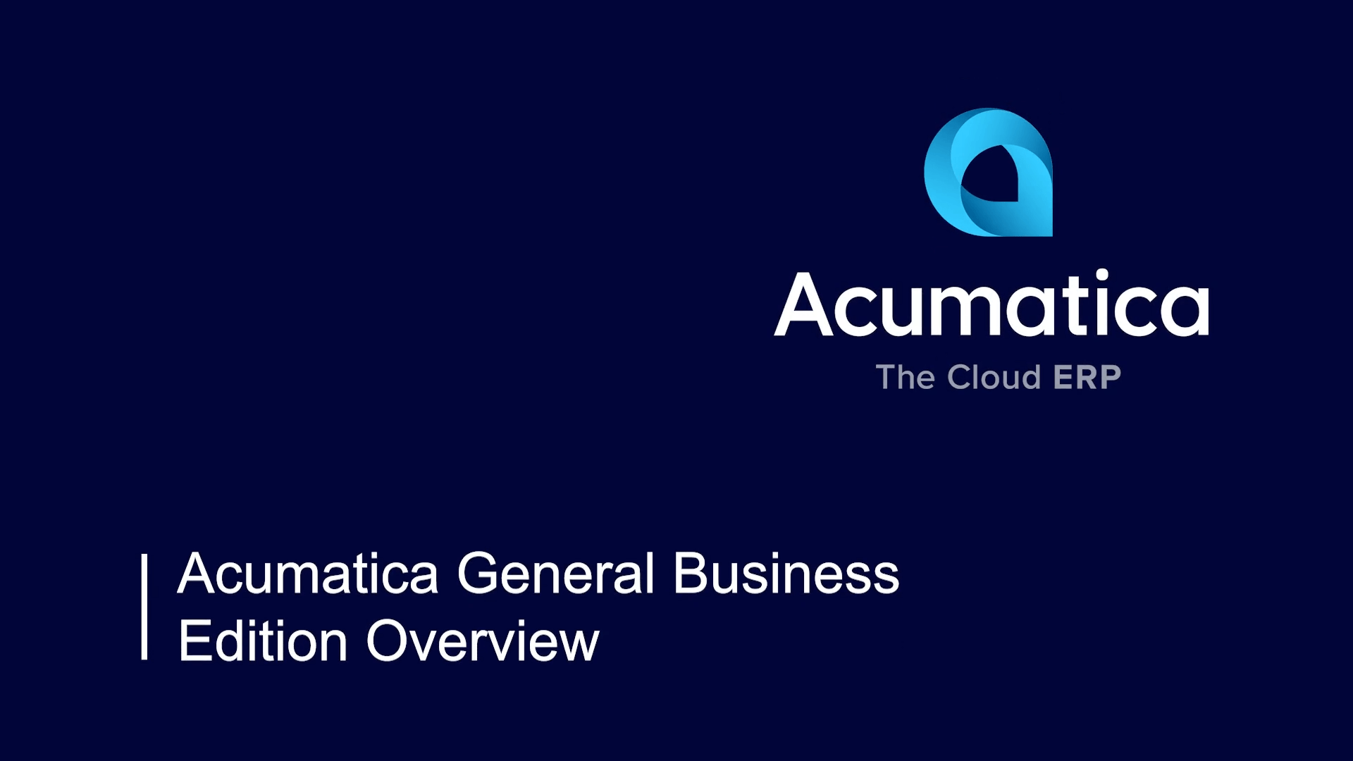 Watch General Business Overview Video
